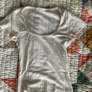 Doên pointelle top size small